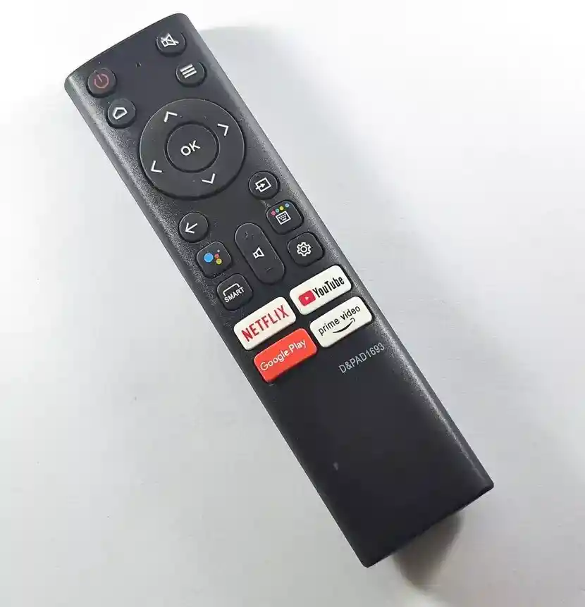 Control Remoto Compatible Con Kalley K Atv Smart Tv 1693 Con Comando De Voz Repuesto, Reemplazo