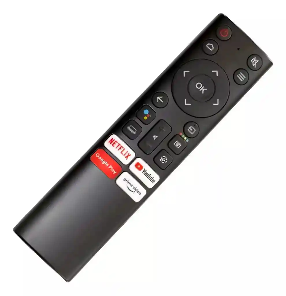 Control Remoto Compatible Con Kalley K Atv Smart Tv 1693 Con Comando De Voz Repuesto, Reemplazo