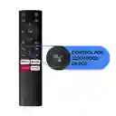 Control Remoto Compatible Con Kalley K Atv Smart Tv 1693 Con Comando De Voz Repuesto, Reemplazo