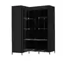 Closet Esquinero Organizador De Ropa 8 Estantes Armado Facil