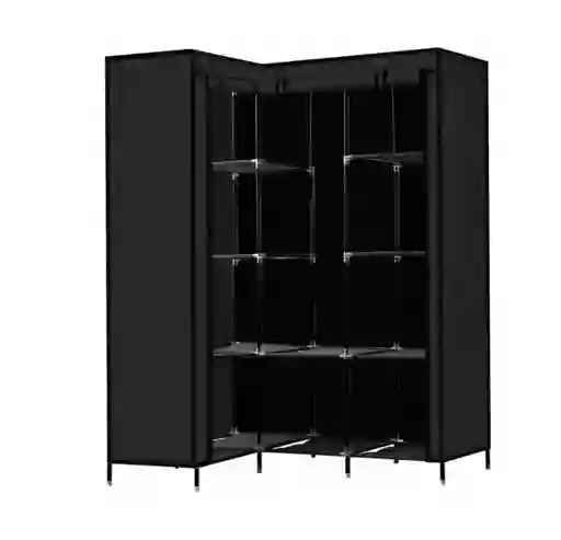 Closet Esquinero Organizador De Ropa 8 Estantes Armado Facil