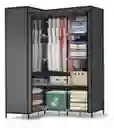Closet Esquinero Organizador De Ropa 8 Estantes Armado Facil