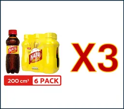 Promoción 3 Pacas De Natumalta X 6 200ml