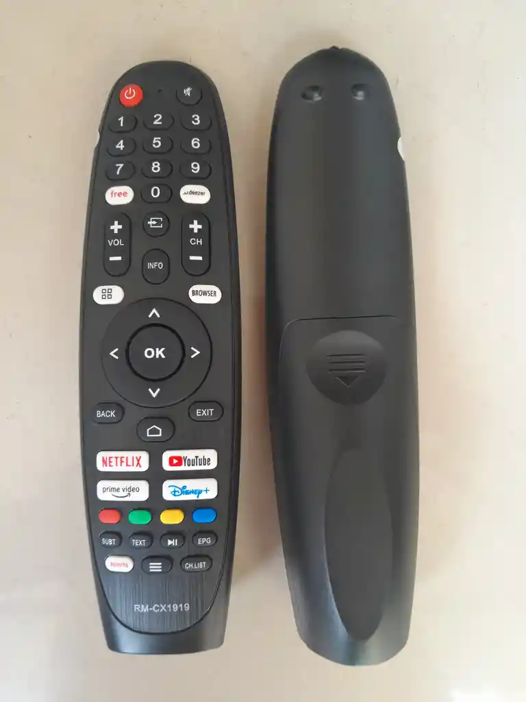 Control Remoto Compatible Con Smart Tv Caixun Vidaa, Hyundai Repuesto, Reemplazo Rm Cx1919