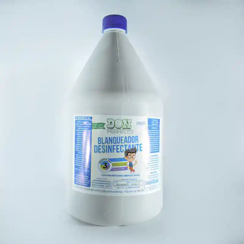 Blanqueador 5.25% 3.8 Lts