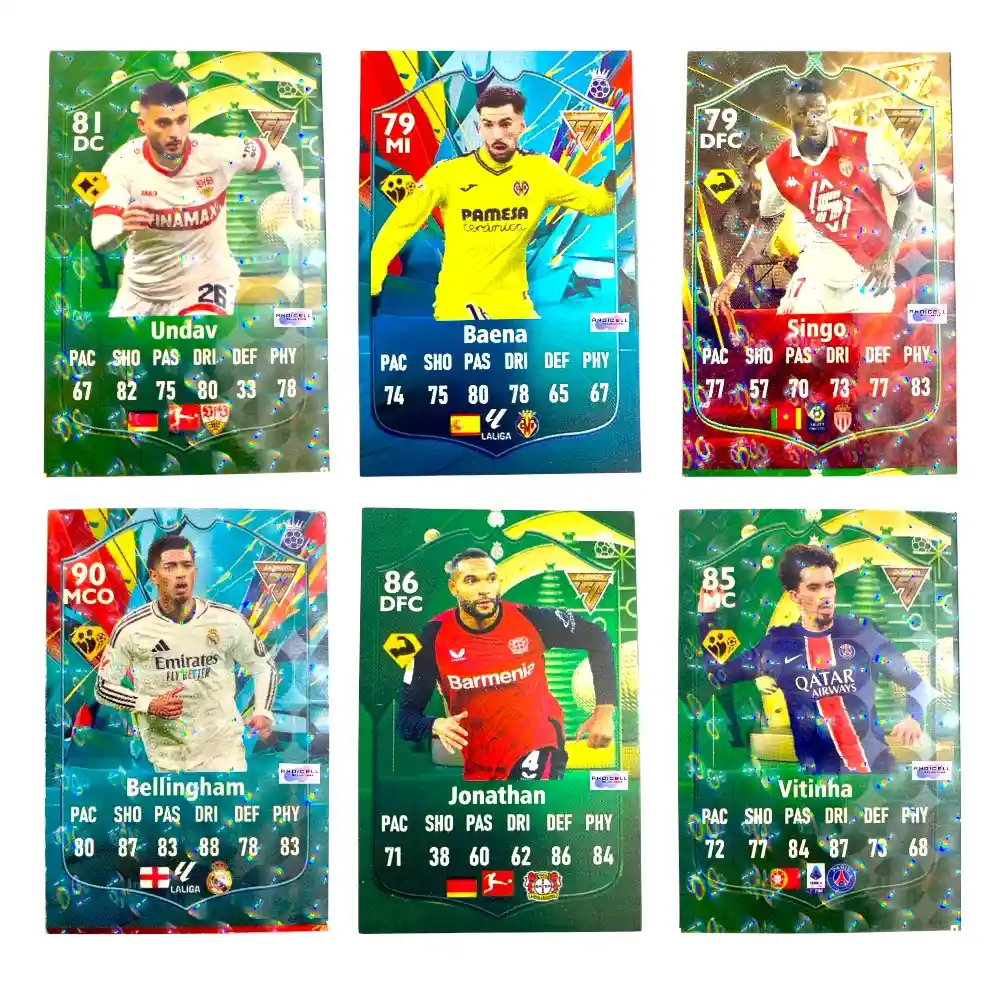 150 Cartas Fútbol Fc25 Total Rush Coleccionables