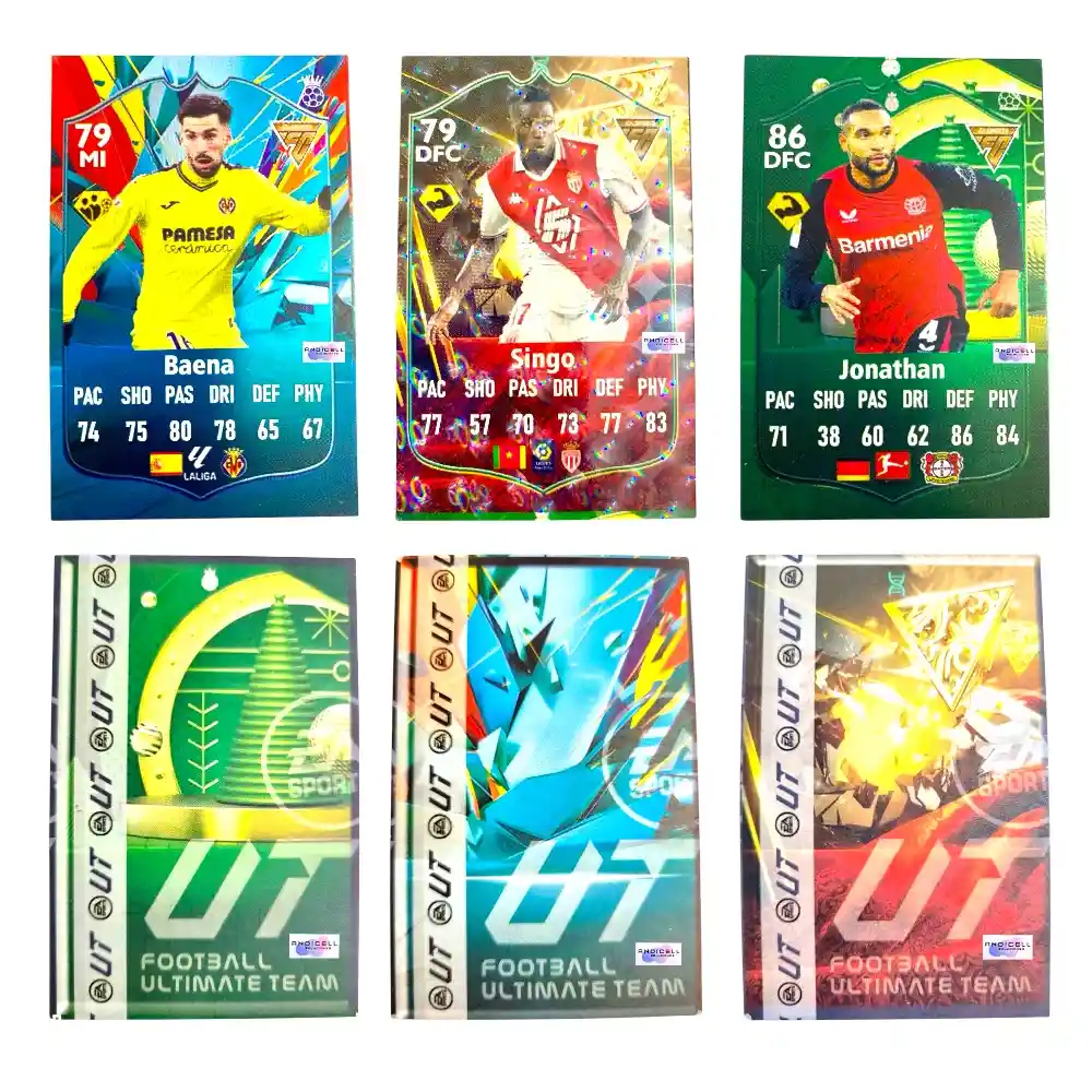 150 Cartas Fútbol Fc25 Total Rush Coleccionables