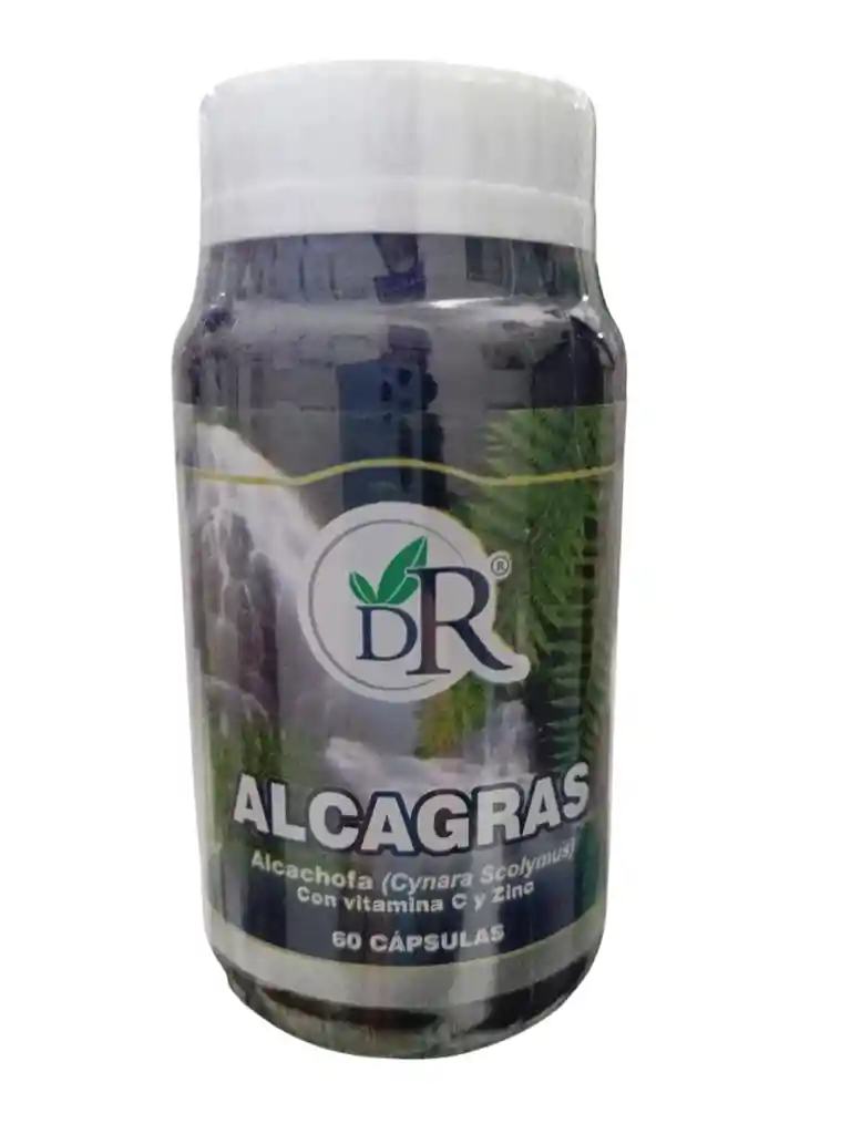 Alcagras Alcachofa Con Vitamina C Y Zinc X 60 Capsulas Dr Rojas