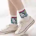 Medias Largas Snoopy (negro)