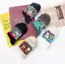 Medias Largas Snoopy (negro)