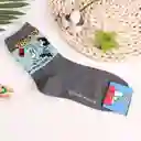 Medias Largas Snoopy (gris)