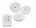 Lámparas Luz Led X3 Portátil Inalambricas Adhesivas + Control