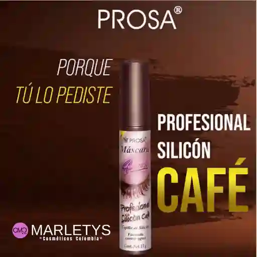 Pestañina Profesional Silicon Café Prosa