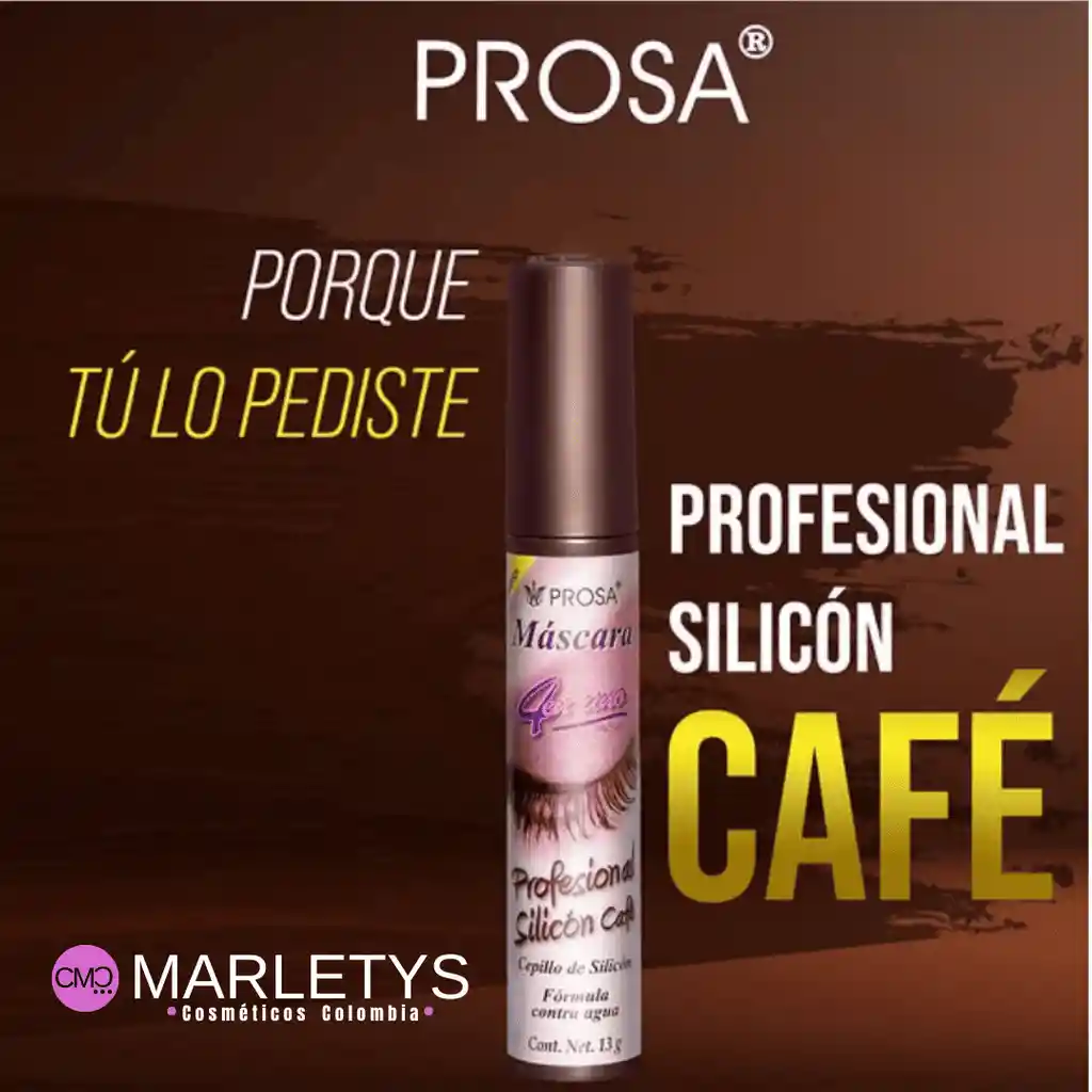 Pestañina Profesional Silicon Café Prosa