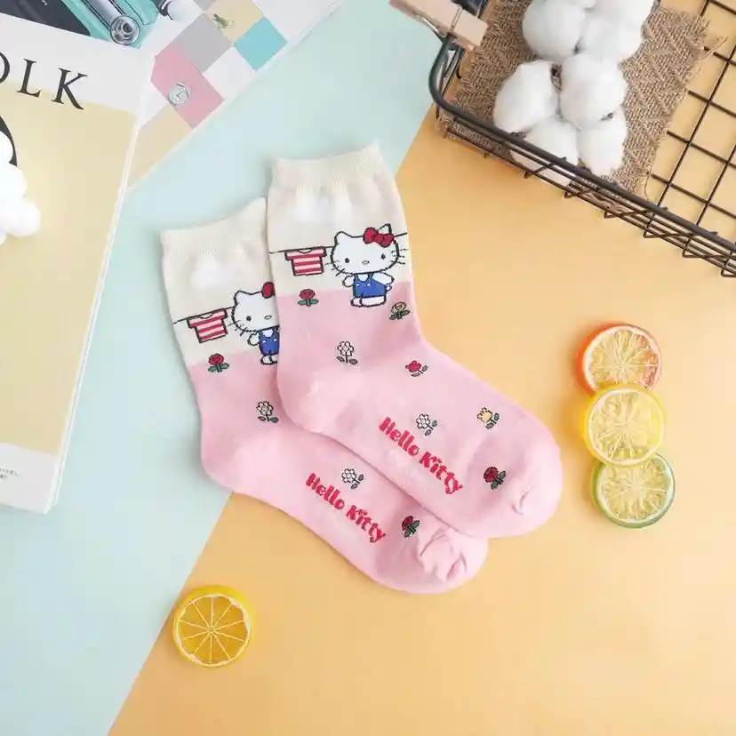 Medias Largas Sanrio (hello Kitty)