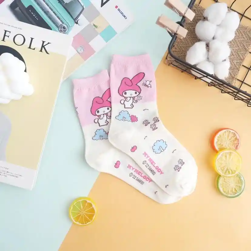 Medias Largas Sanrio (my Melody)