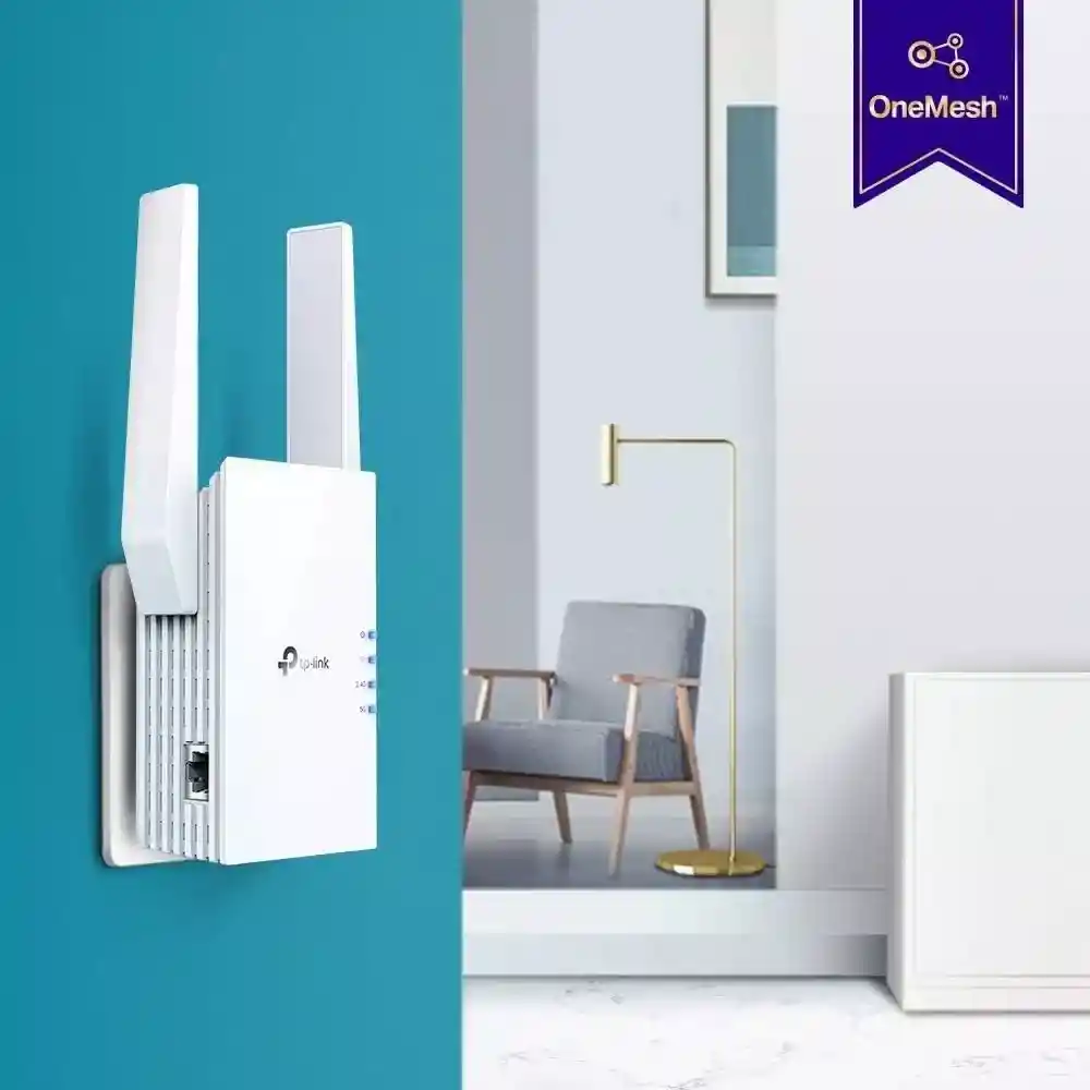 Tp Link, Extensor Rango Wifi 6 Mesh Dual Band Ax1800, Re605x