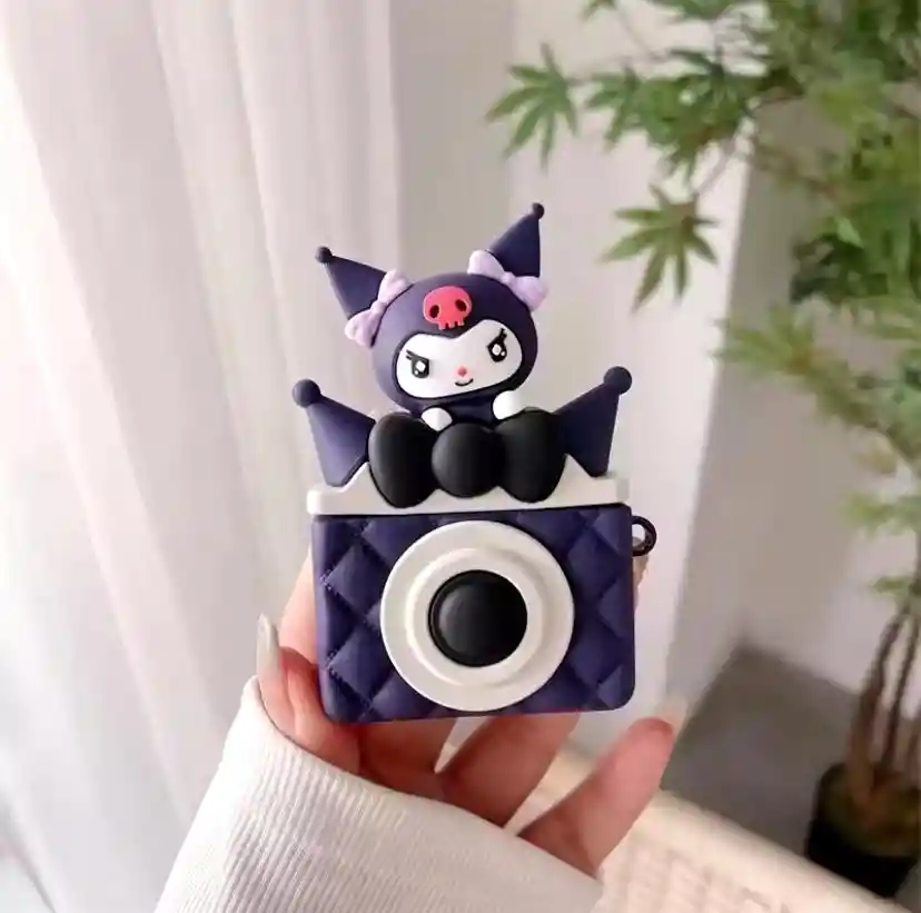 Funda O Case Para Airpods Pro / Pro 2 Kuromi Sanrio