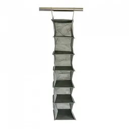 Zapatero Expressions Plegable 30x18x84cm Taupe Textil