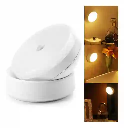Lampara Luz Led Magnética Giratoria 360 Sensor De Movimiento