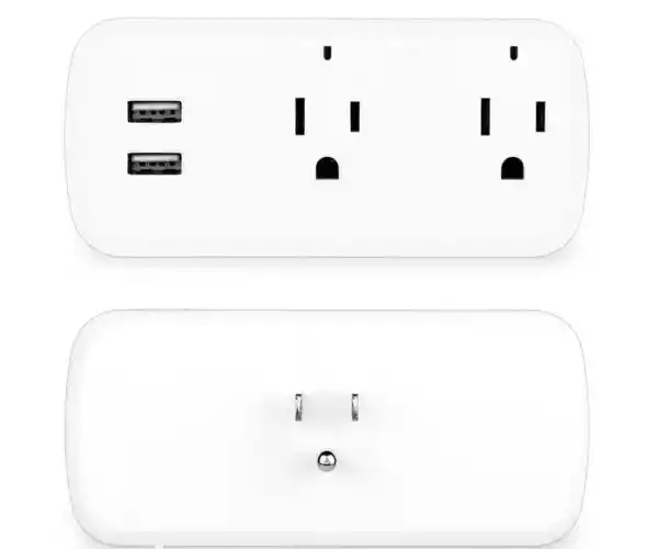 Enchufe Inteligente Toma Corriente Doble Con Alexa 3398-9