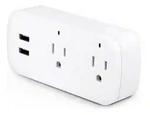 Enchufe Inteligente Toma Corriente Doble Con Alexa 3398-9