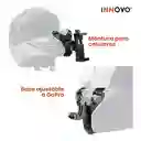 Combo Soporte Holder Para Celular Manubrio Moto + Soporte Cámara Para Casco
