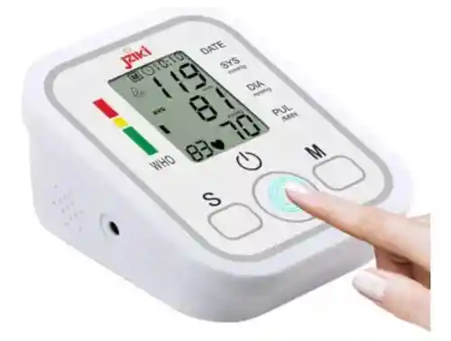 Tensiometro Digital De Brazo Alta Precisión Monitoreo Color Blanco