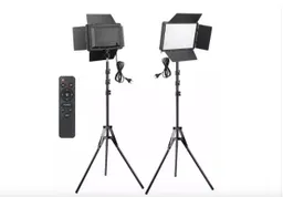 Panel Fotografía Luz Led Lámpara Profesional + Trípode B900