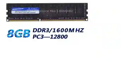 Memoria Ram Para Pc Mesa Ddr3 Pc3 De 8gb 1600 Mhz 1.5v Nueva!