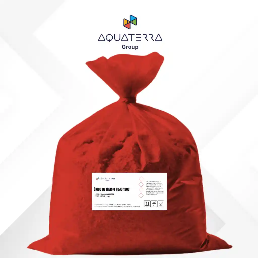 Oxido De Hierro Rojo 130s X 5 Kg