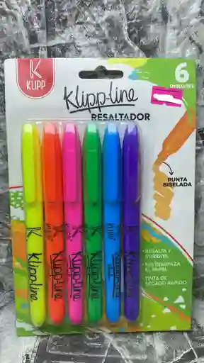 Resaltador Punta Biselada