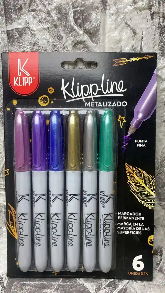 Marcador Metalizado