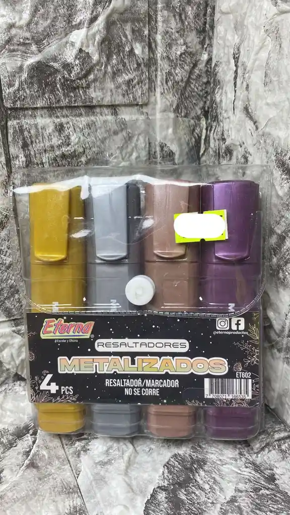 Resaltadores Metalizados