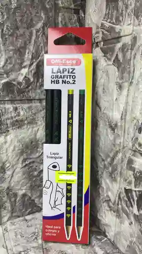 Lapiz Grafito Negro