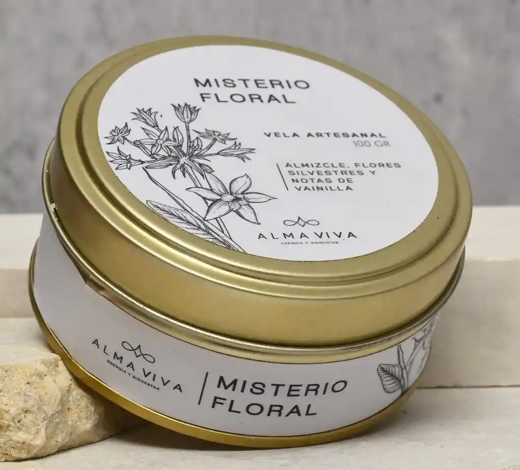 Vela Aromatica Misterio Floral