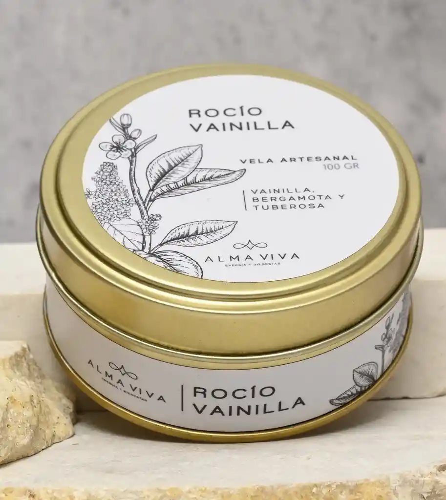 Vela Aromatica Rocio Vainilla