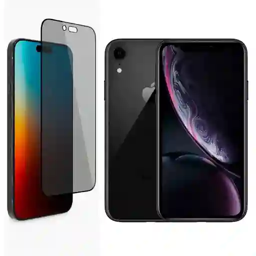Vidrio Anti Espia Para Iphone Xr/calidad Premium