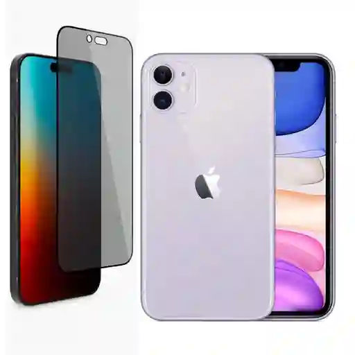 Vidrio Anti Espia Para Iphone 11/calidad Premium