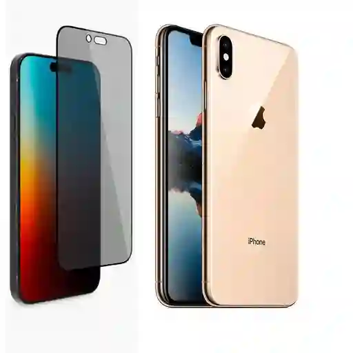 Vidrio Anti Espia Para Iphone Xs/calidad Premium