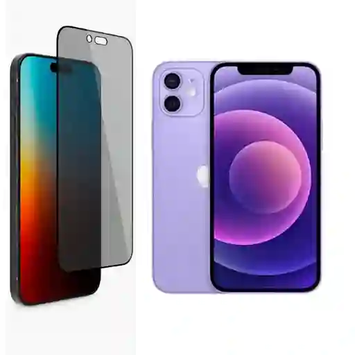 Vidrio Anti Espia Para Iphone 12/calidad Premium