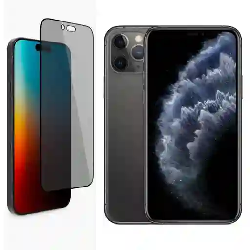 Vidrio Anti Espia Para Iphone 11 Pro/calidad Premium