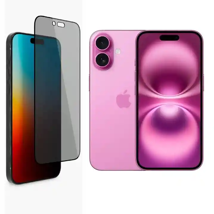 Vidrio Anti Espia Para Iphone 16/calidad Premium