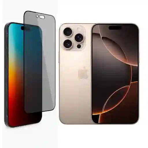 Vidrio Anti Espia Para Iphone 16 Pro Max/calidad Premium