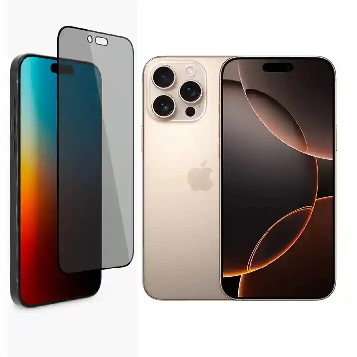 Vidrio Anti Espia Para Iphone 16 Pro Max/calidad Premium