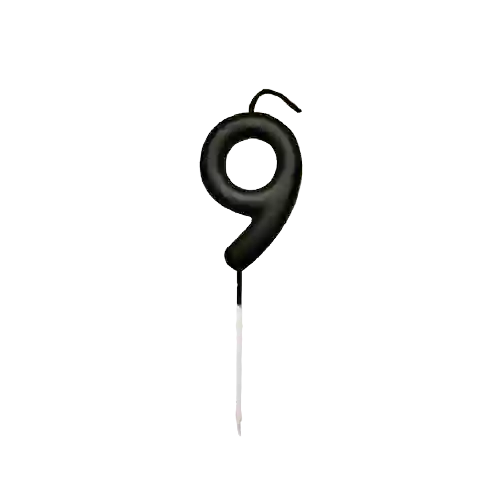 Vela#9 Premium Negro