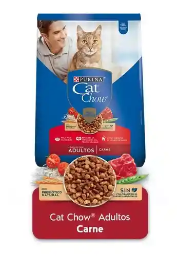 Cat Chow Adulto Carne Prebioticos 8 Kg