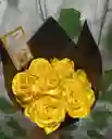 Flores Amarillas (bouquet De Rosas Amarillas Eternas)