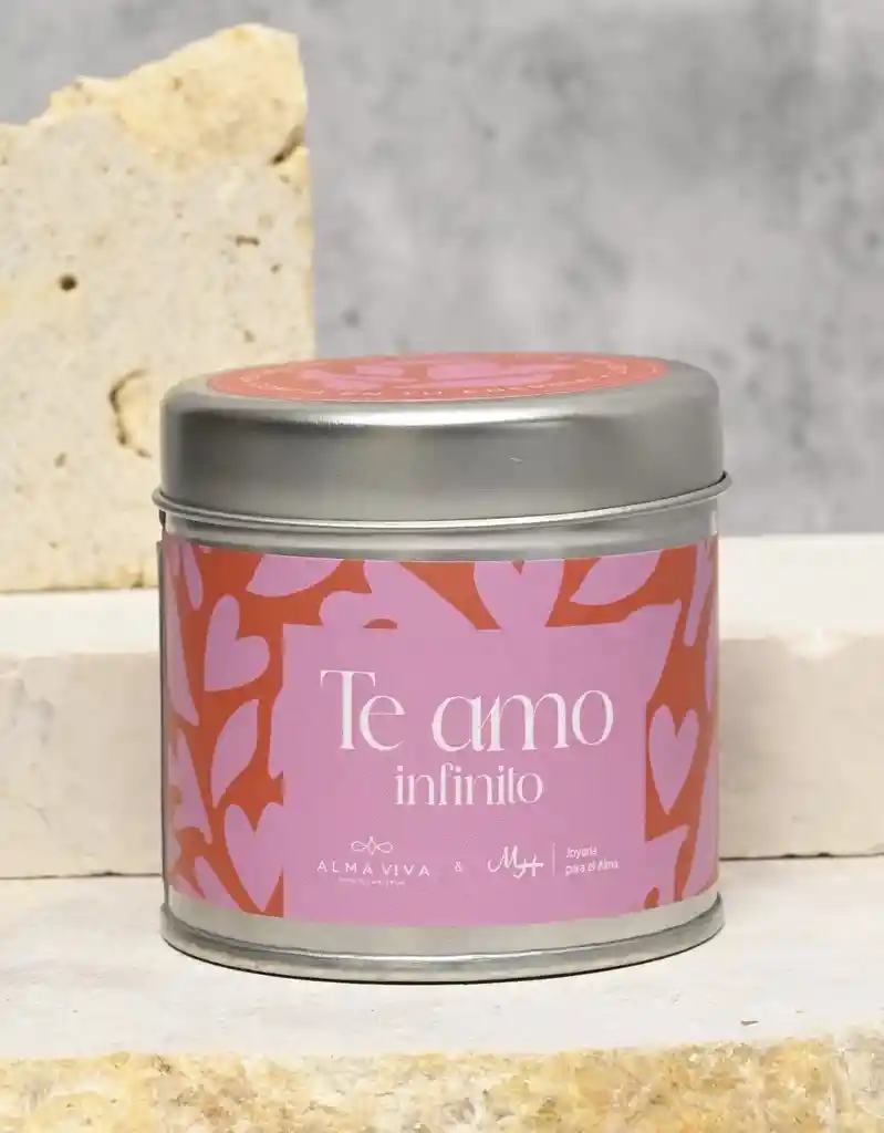 Vela Aromatica Te Amo Infinito