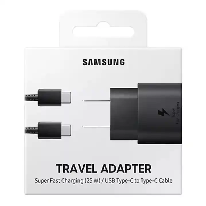 Cargador Samsung 25w Tipo C Carga Rapida